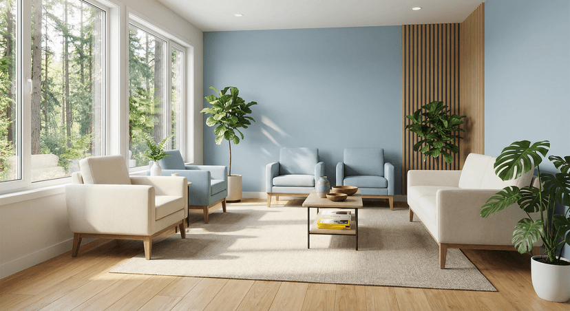 Modern speech therapy clinic