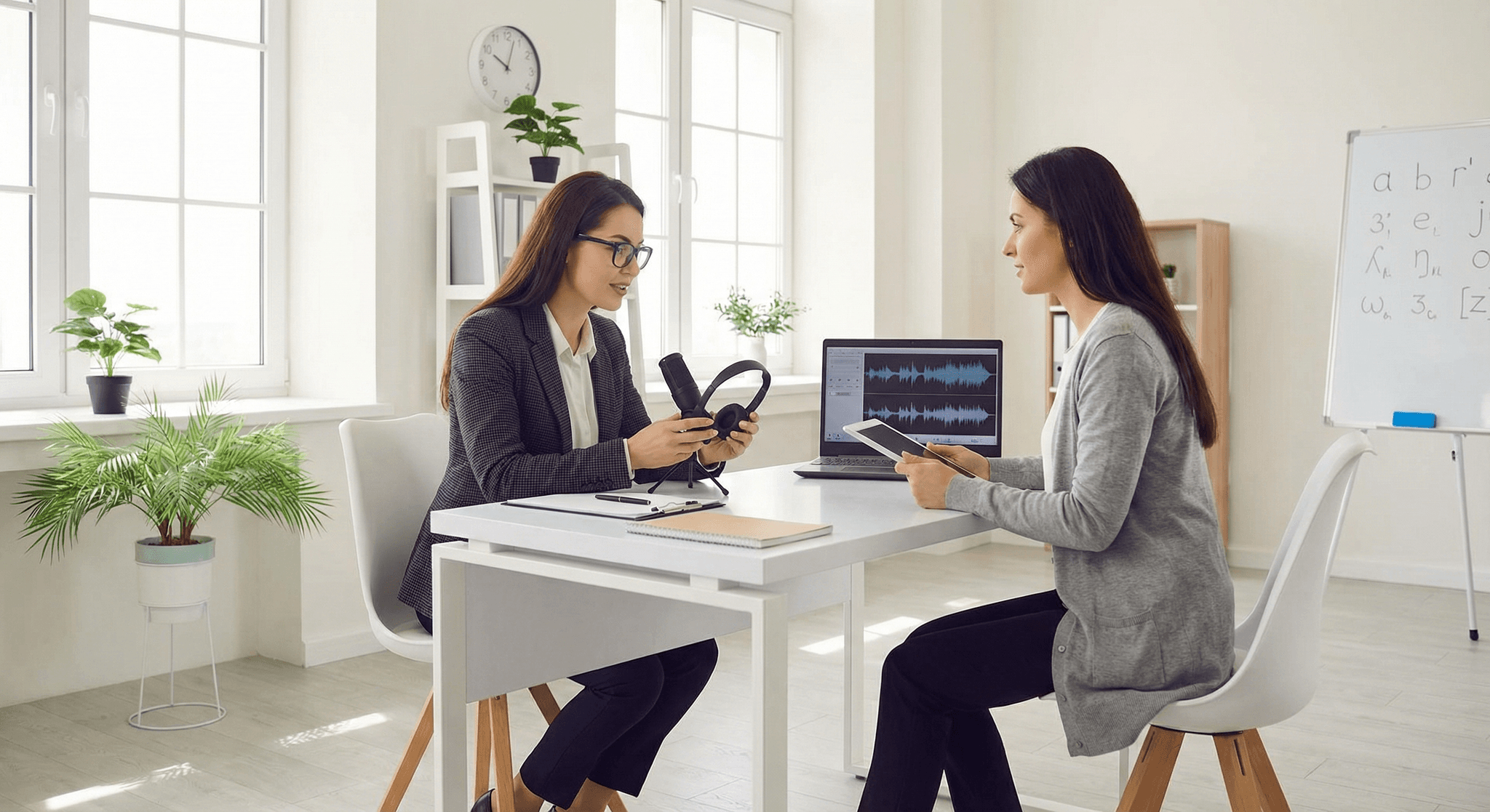 Accent Modification therapy session